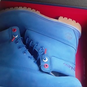 Champion x Timberland boots